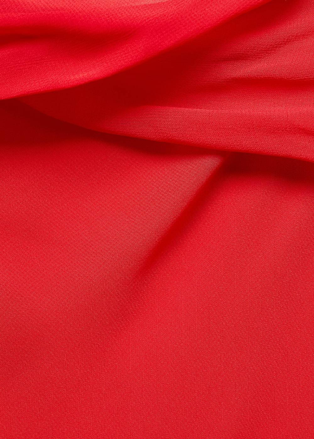 Mango Schulterfreies Midikleid Osterangebot