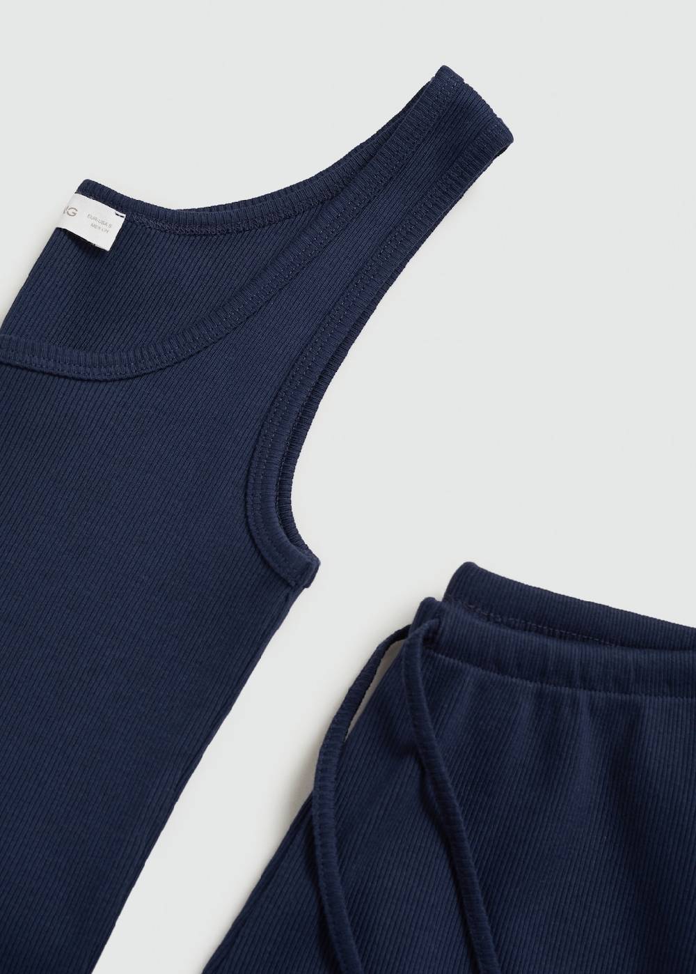 Mango Pack Kurzer Baumwoll-Pyjama Top Angebot