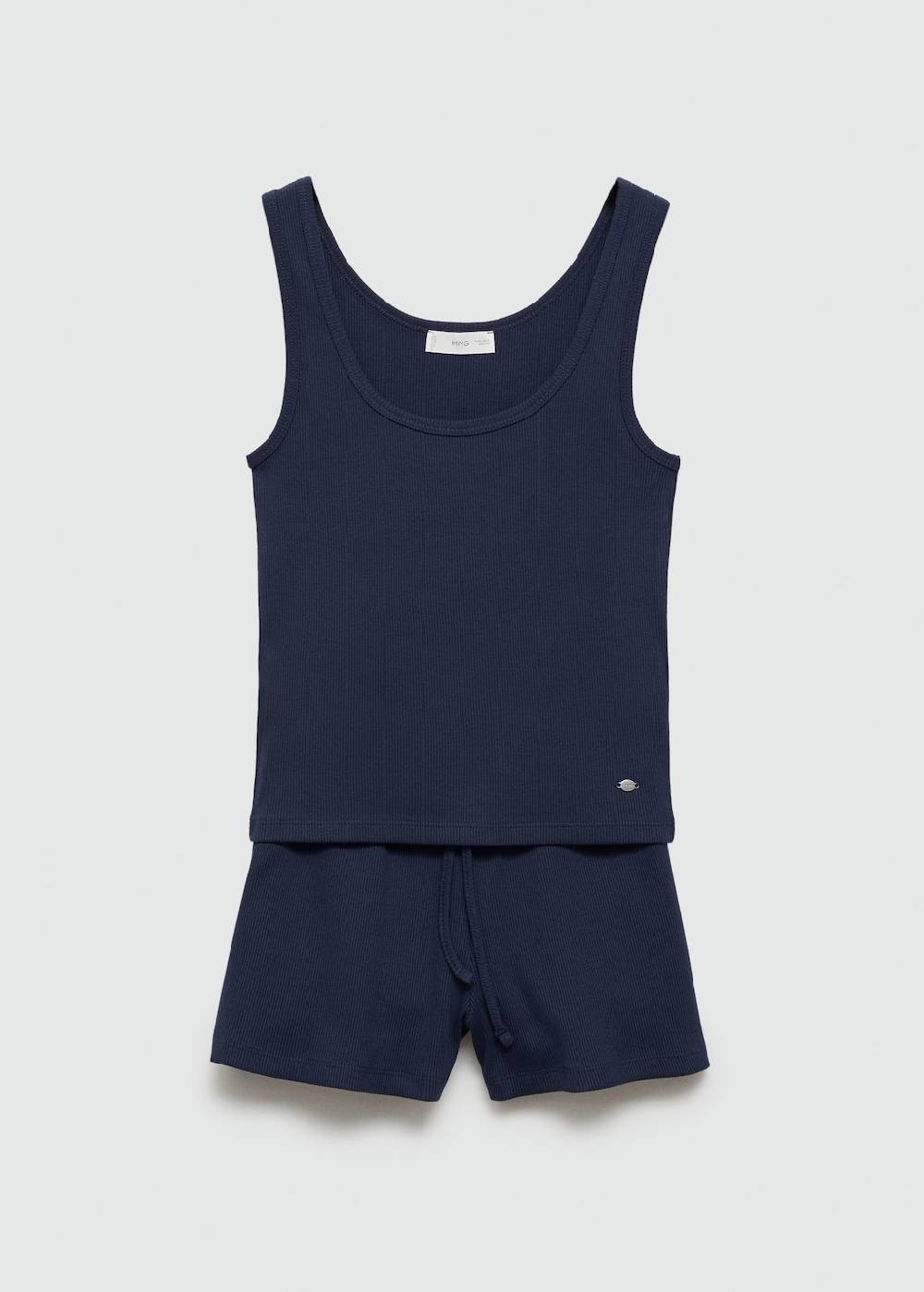 Mango Pack Kurzer Baumwoll-Pyjama Top Angebot
