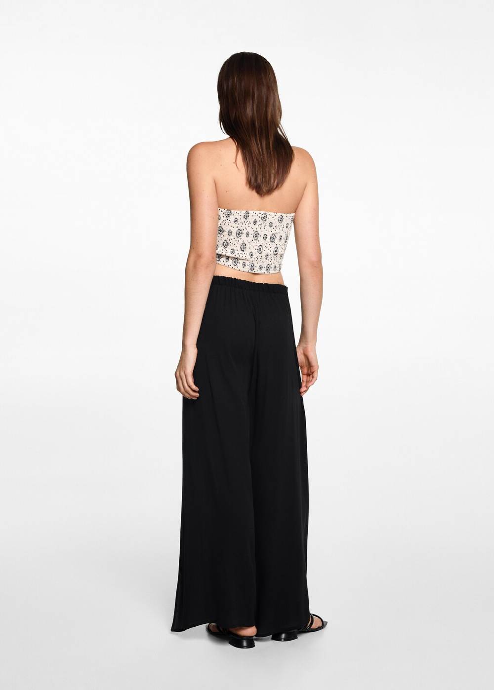 Mango Palazzo-Hose mit Schlitzen Zeitlich begrenztes Angebot