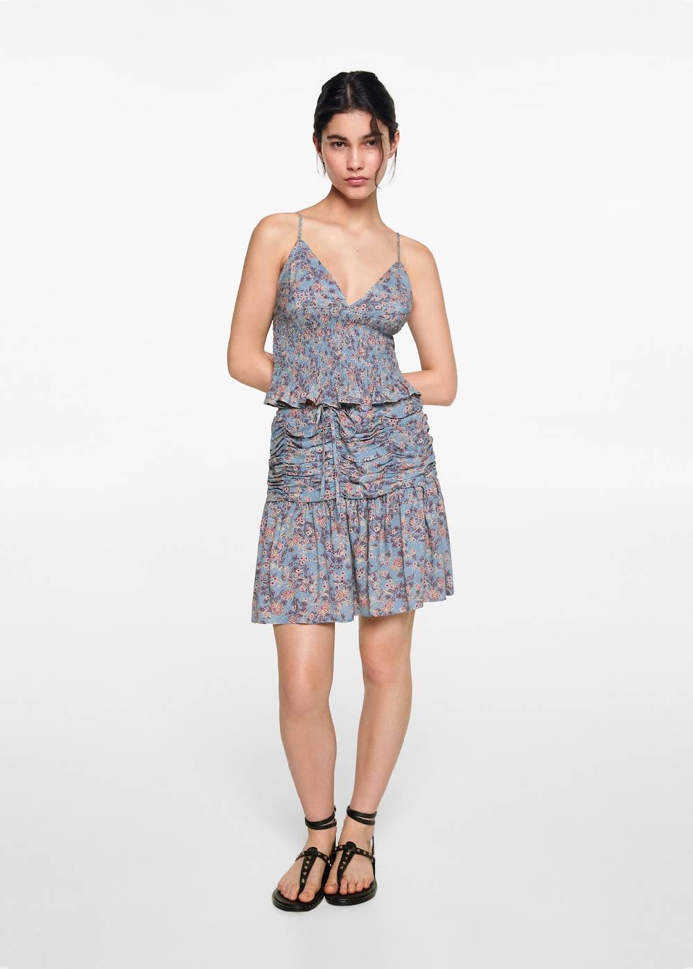 Mango Top mit Blumenmuster Neuheiten