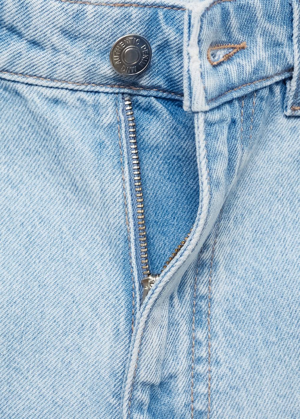 Mango Jeansshort mit Sternmotiv Tiefpreis