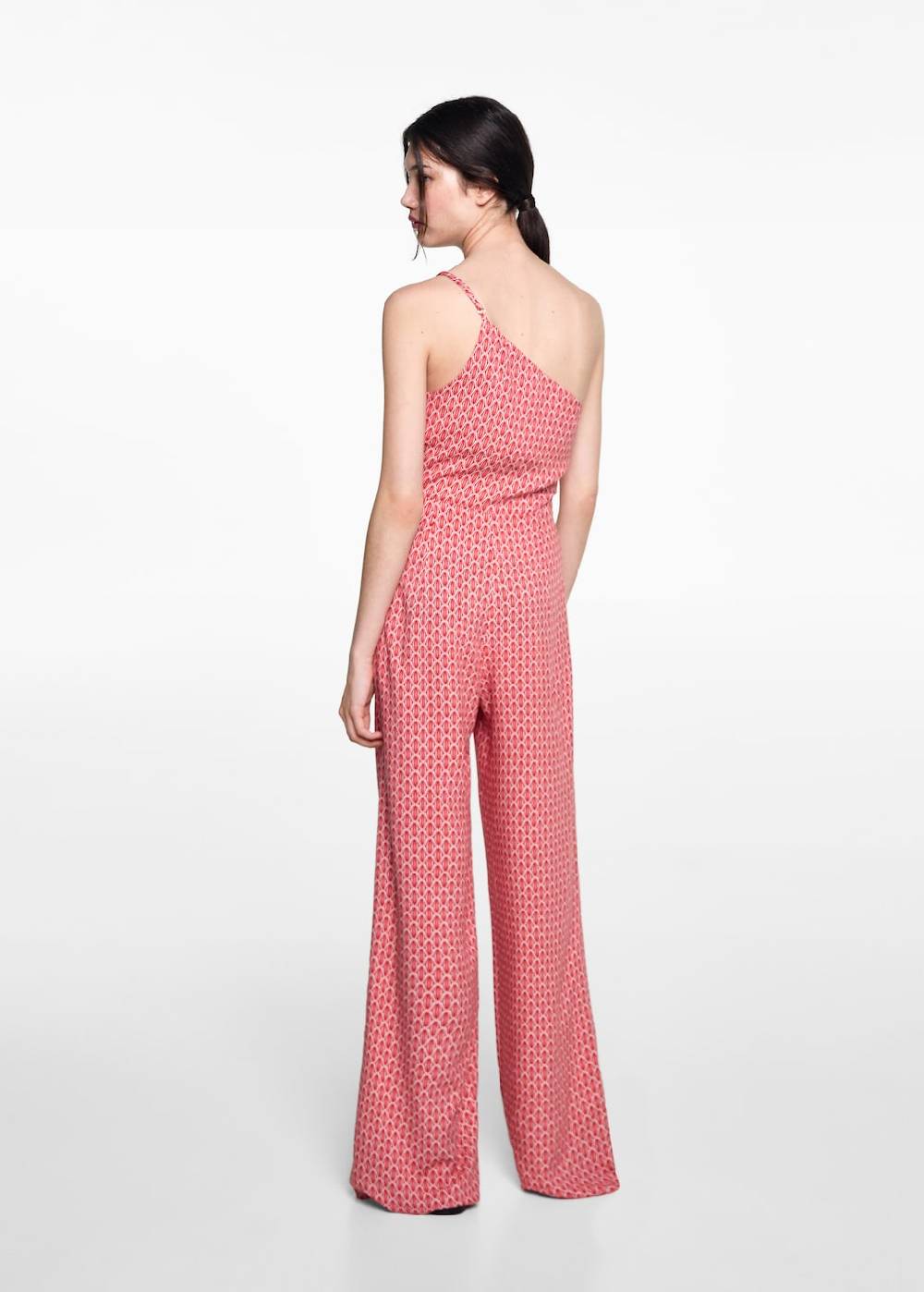 Mango Asymmetrischer Print-Jumpsuit Begrenzte Freigabe