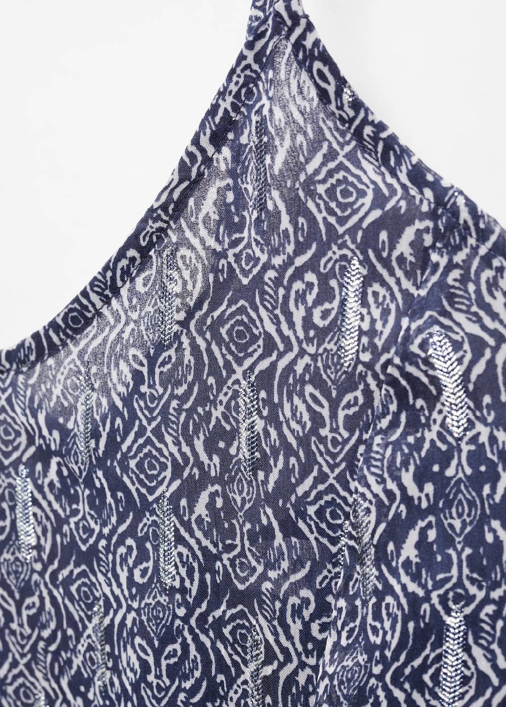 Mango Bedrucktes Kleid mit Cut-outs Letzte 3 Tage
