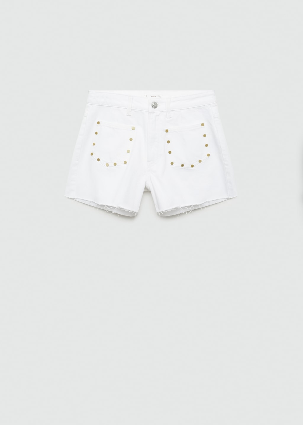 Mango Shorts mit Nieten Bis zu 65% Rabatt