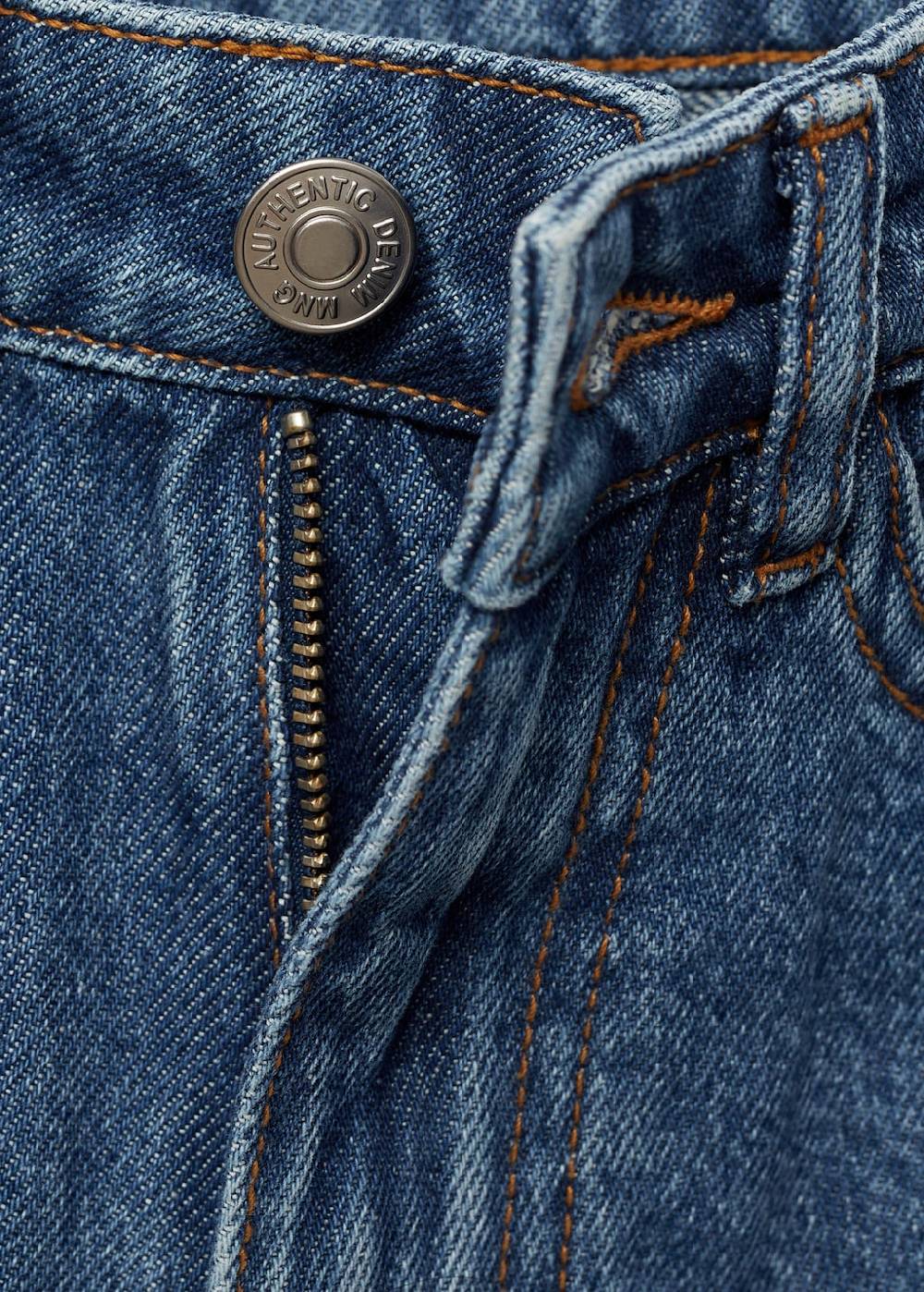 Mango Jeansshorts mit ausgefranstem Saum Bis zu 55% Rabatt