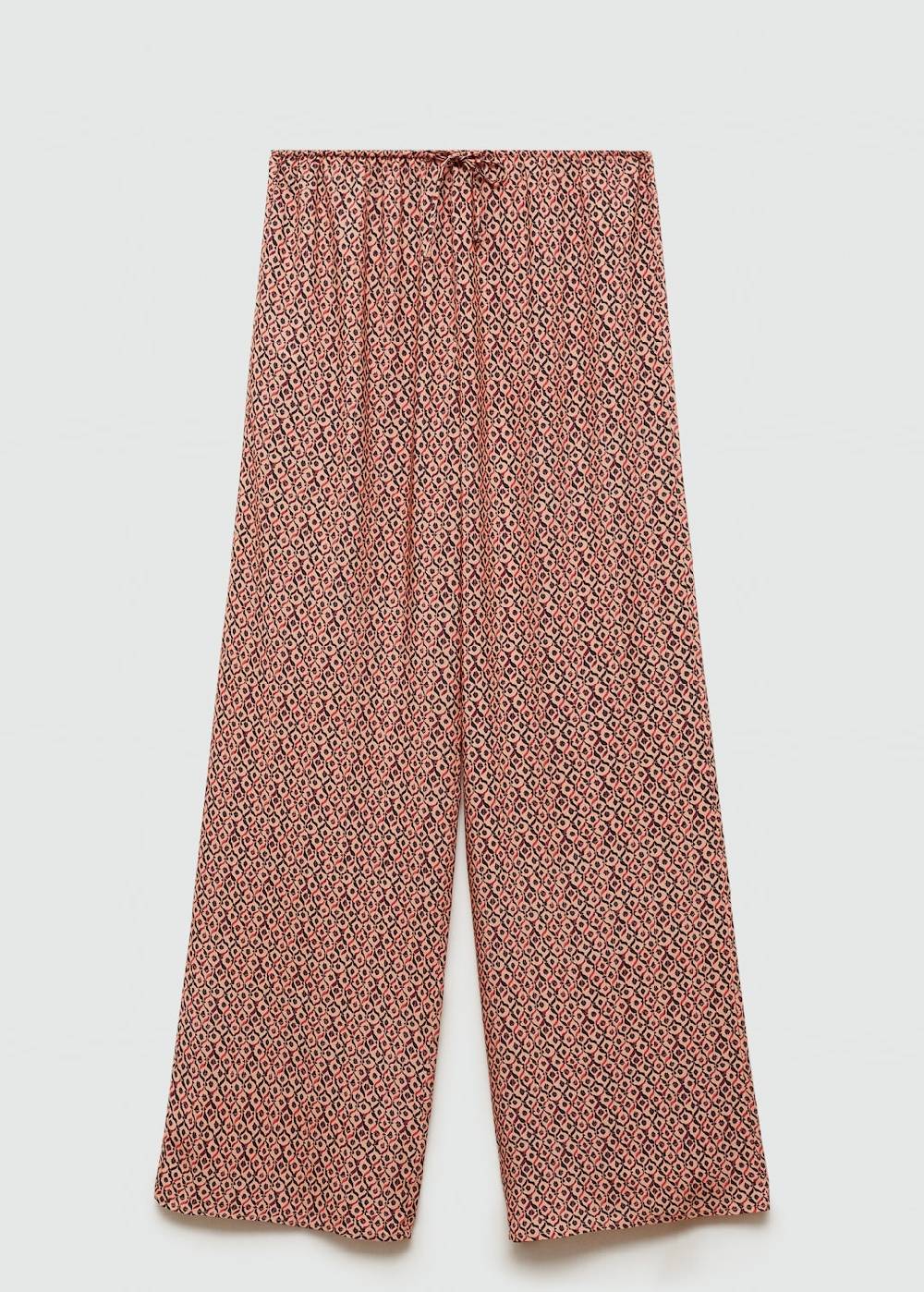 Mango Gerade Printhose Clearance-Verkauf
