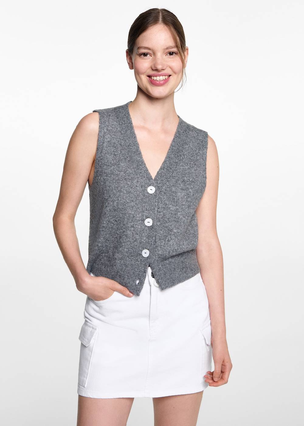 Mango Minirock mit Cargotaschen Fabrikladen