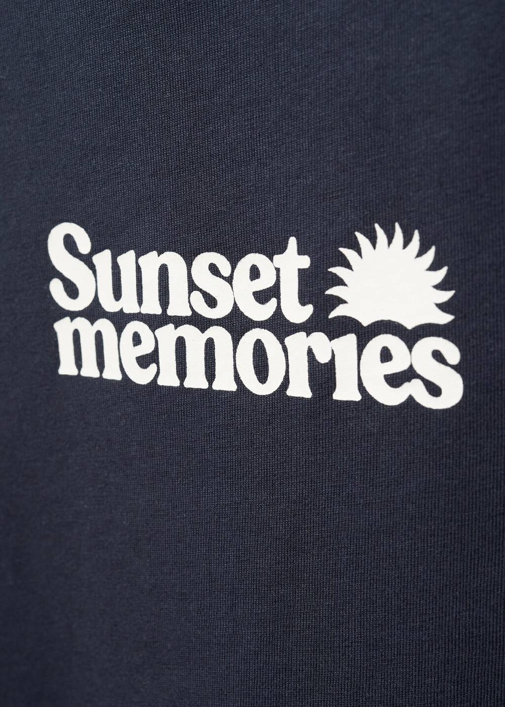 Mango T-Shirt mit Textaufdruck Verkauf