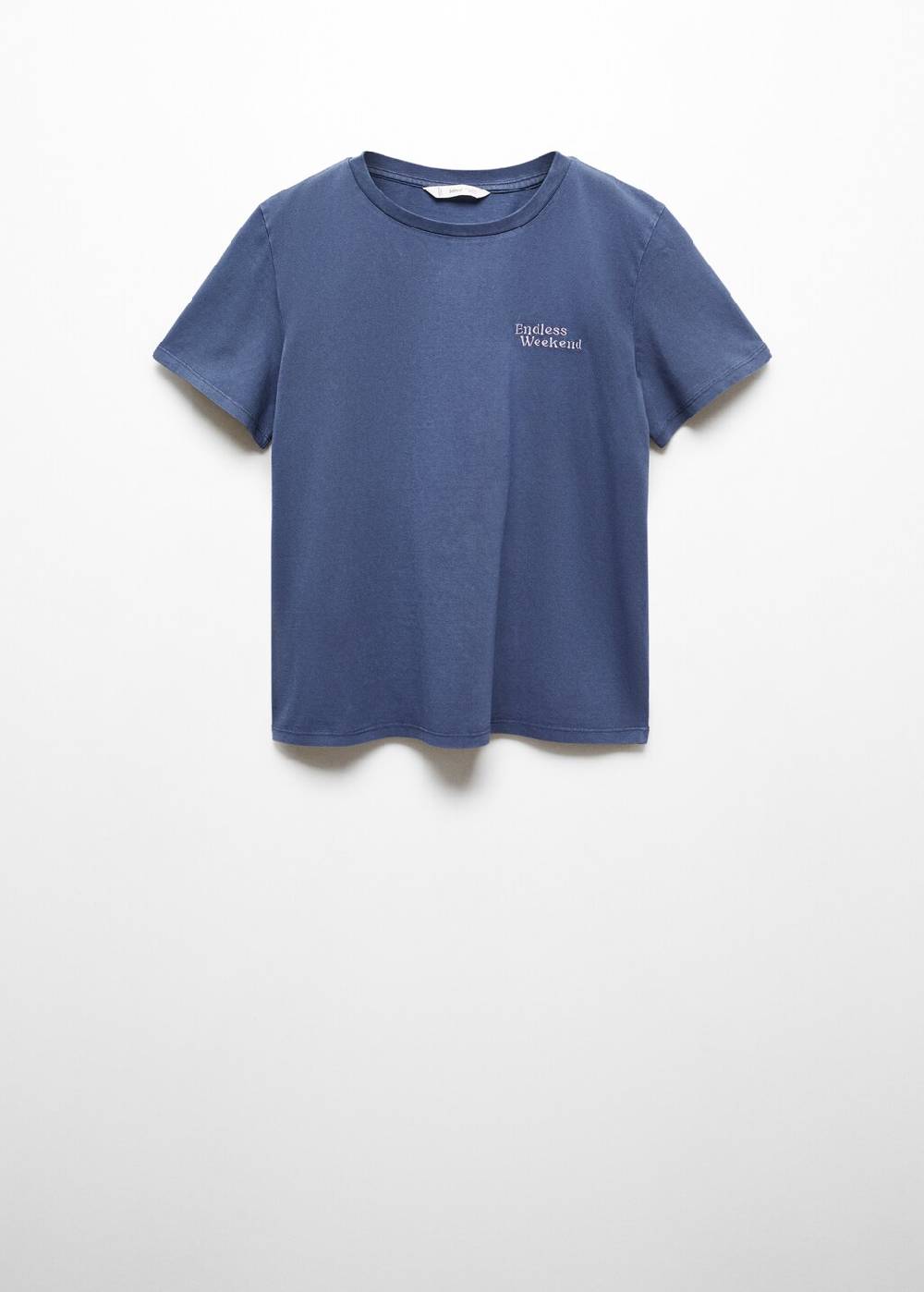 Mango T-Shirt mit Textaufdruck Meist gekauft