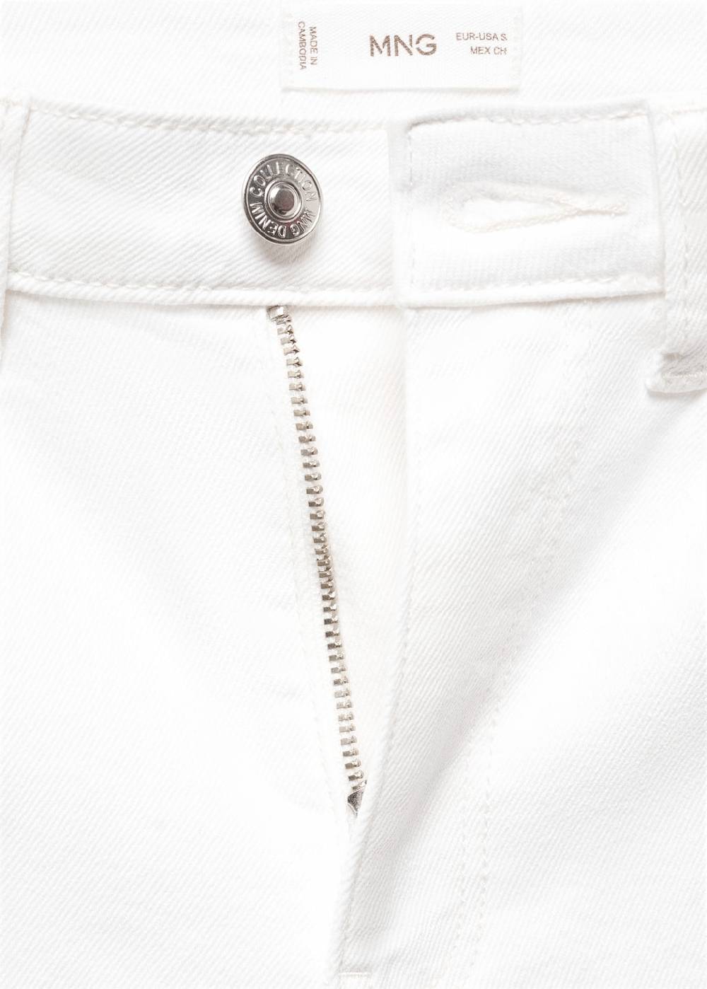 Mango Wideleg-Jeans mit mittlerer Bundhöhe Sonderangebot