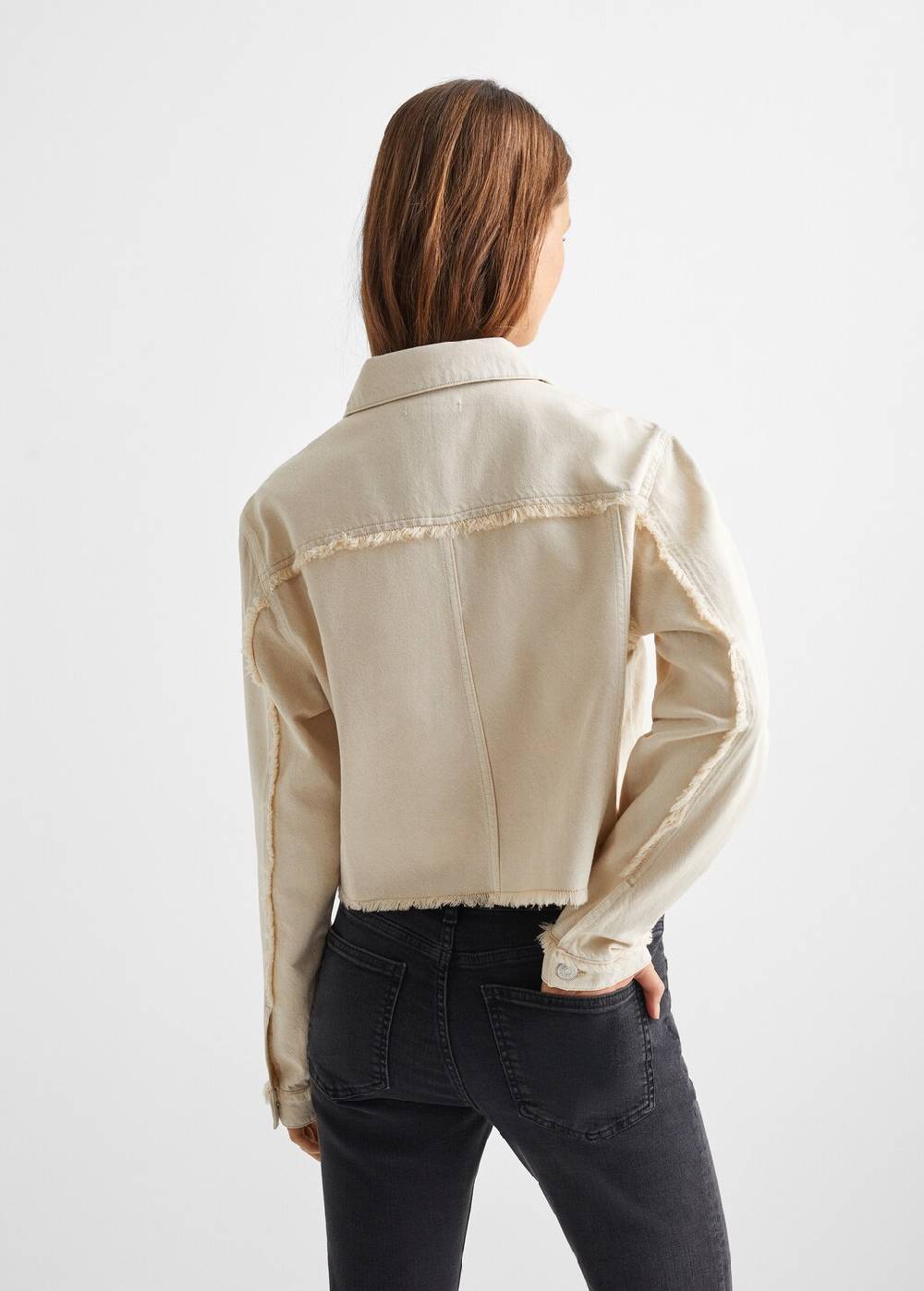 Mango Jeansjacke mit Taschen Online Shopping