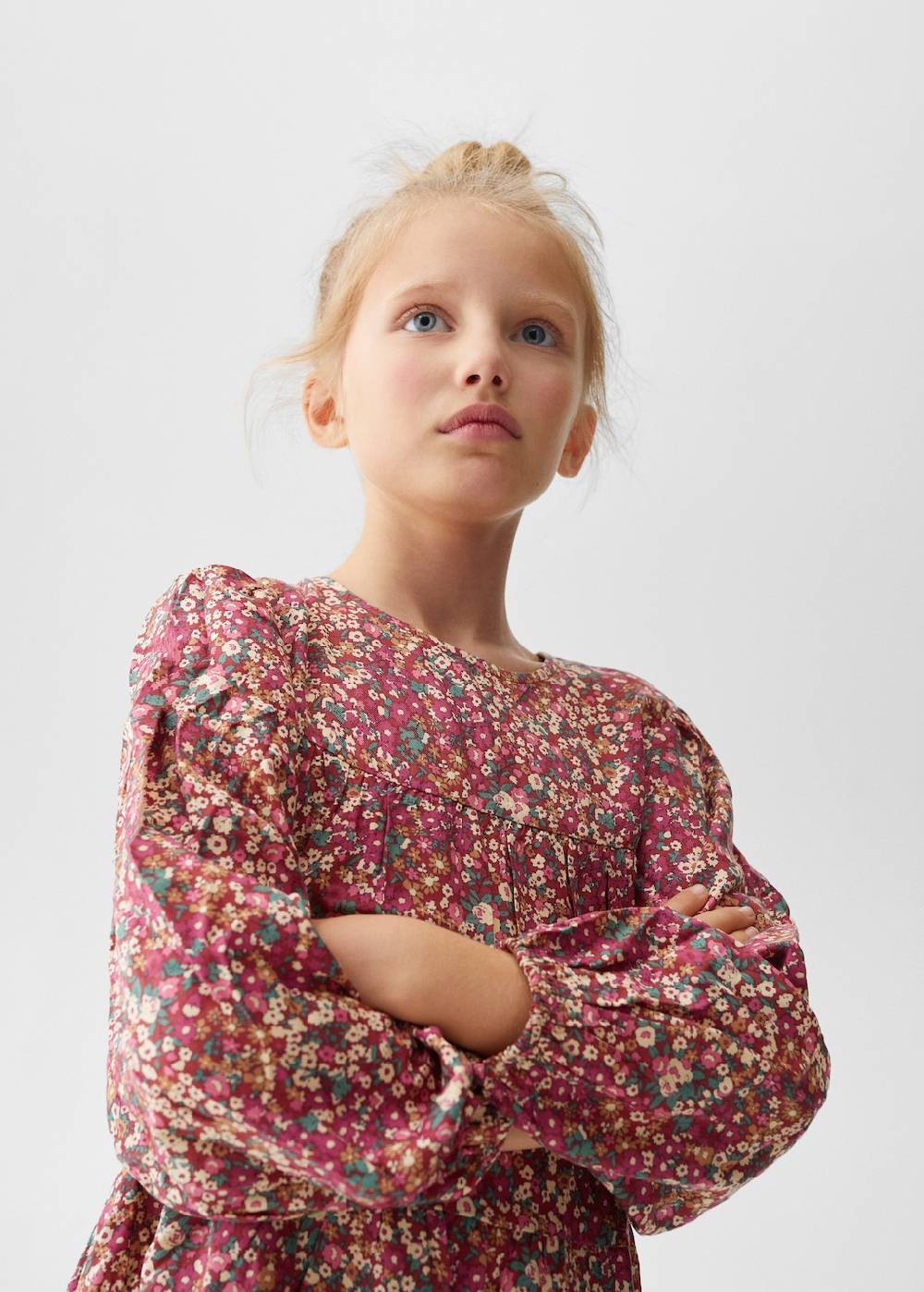 Mango Kleid mit Blumenmuster Cyber Monday