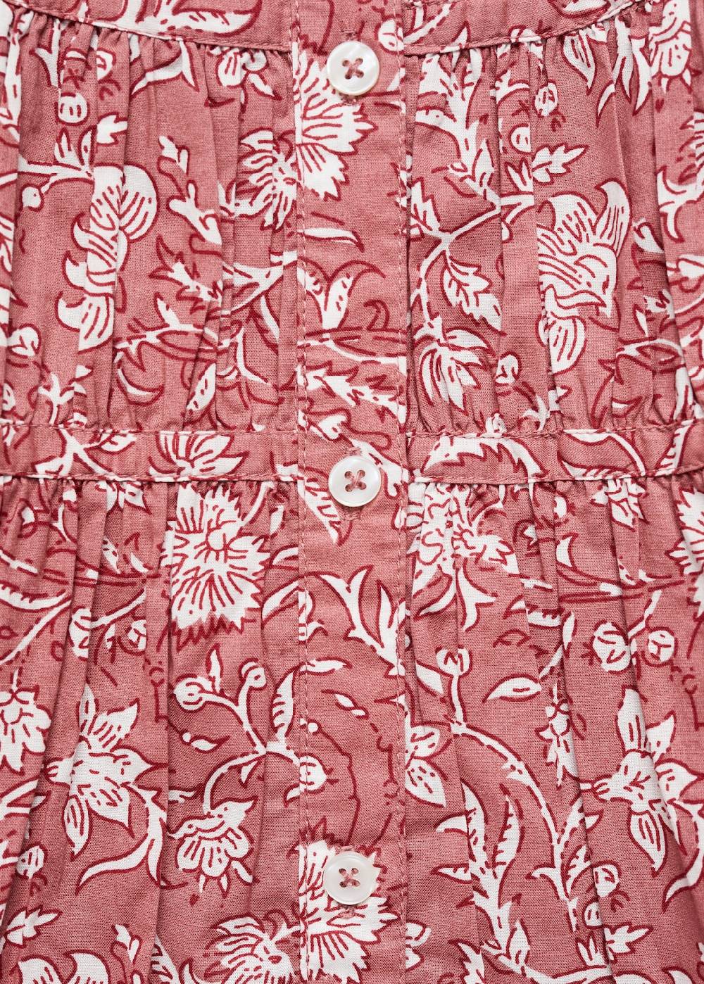 Mango Blumenkleid mit Rüschen Lagerräumung