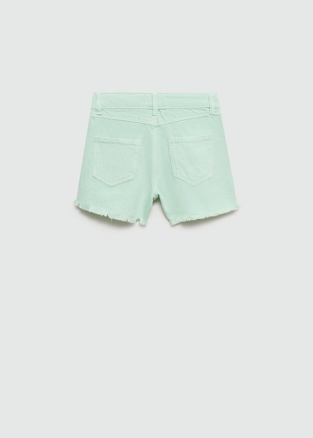 Mango Shorts mit ausgefranstem Saum Top Angebot