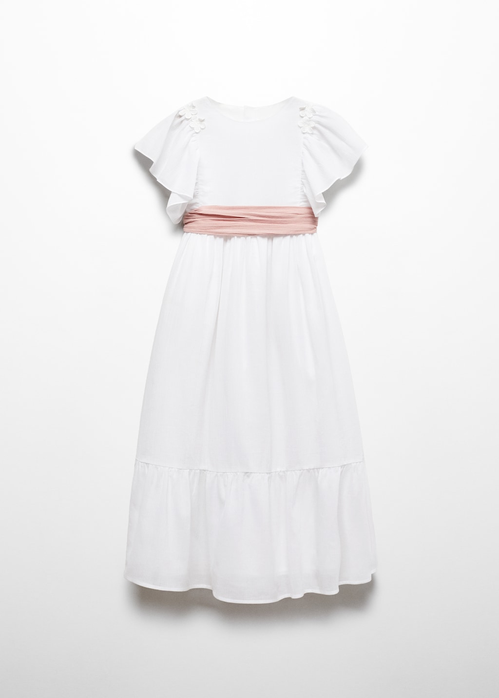 Mango Kleid aus Crinkle-Baumwolle Online Outlet