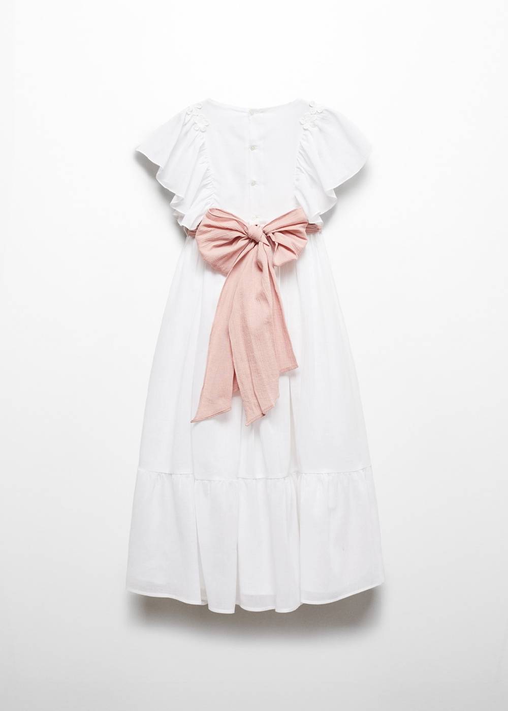 Mango Kleid aus Crinkle-Baumwolle Online Outlet