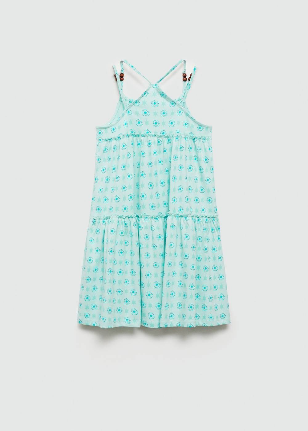 Mango Bedrucktes Kleid mit Perlen Neuheiten