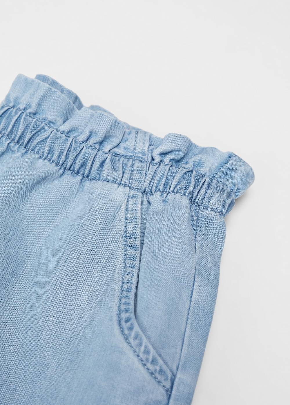 Mango Lyocell-Shorts mit Stretchbund Räumungsverkauf