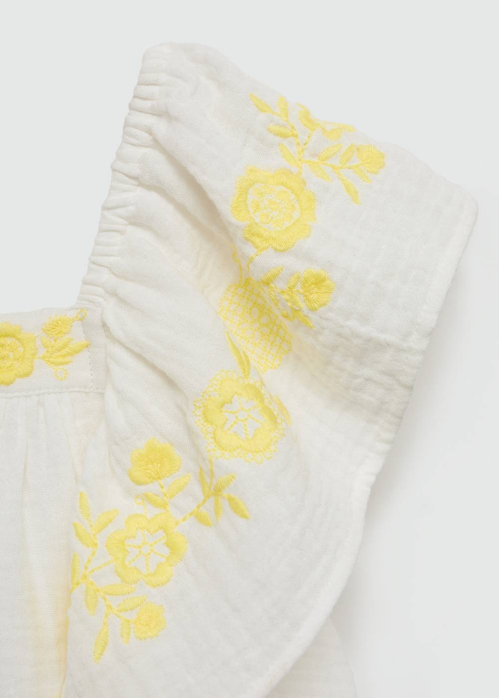 Mango Kleid mit gestickten Details Sonderangebote