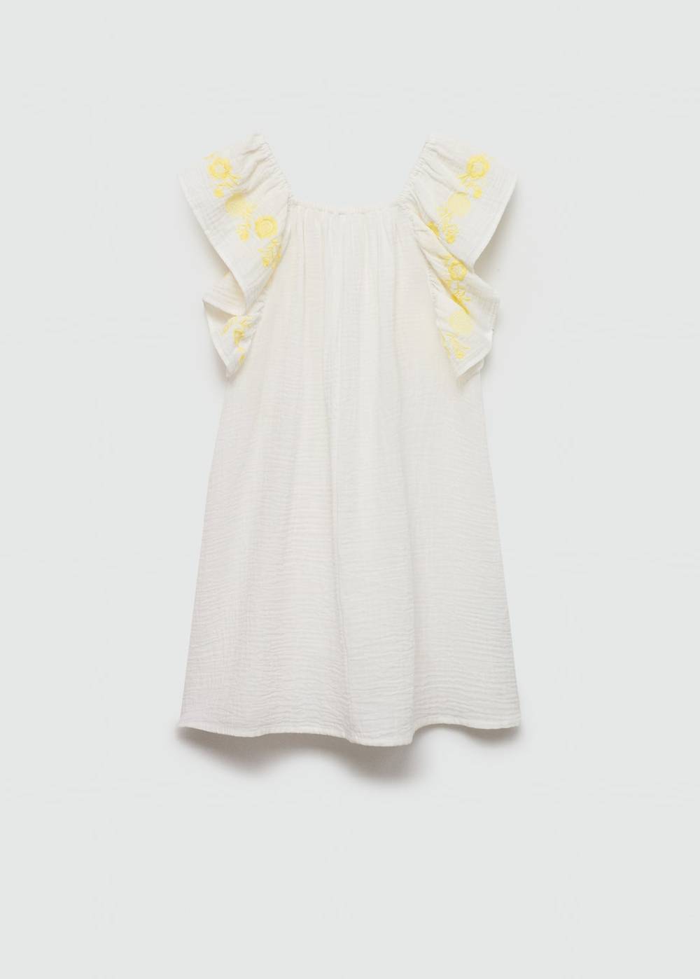 Mango Kleid mit gestickten Details Sonderangebote