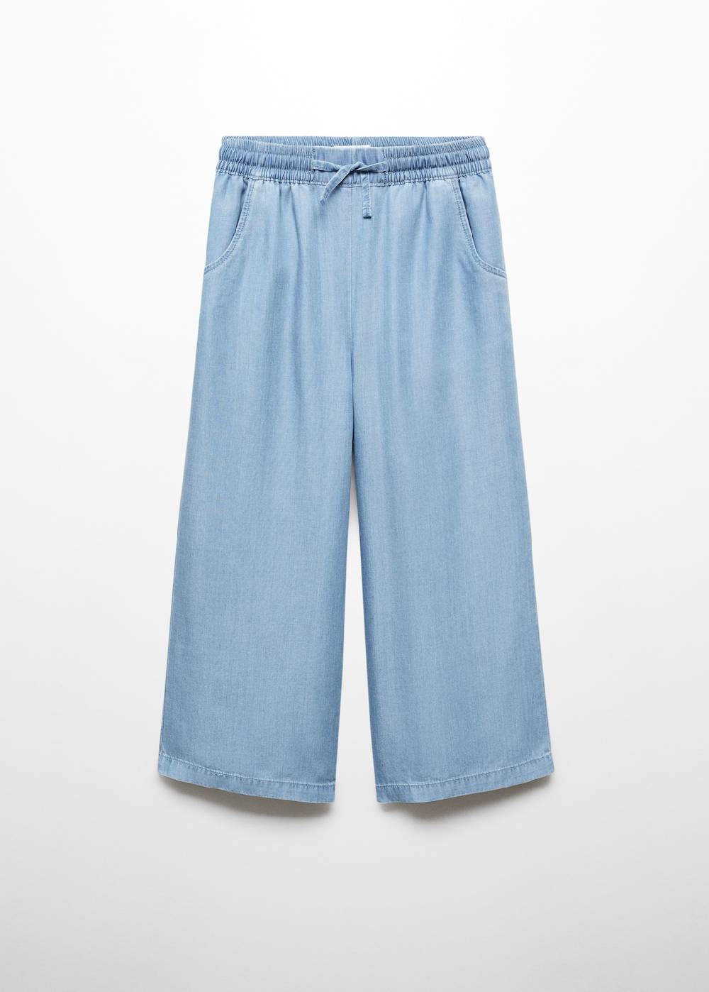 Mango Lyocell-Hose mit Stretchbund Super Sparpreis