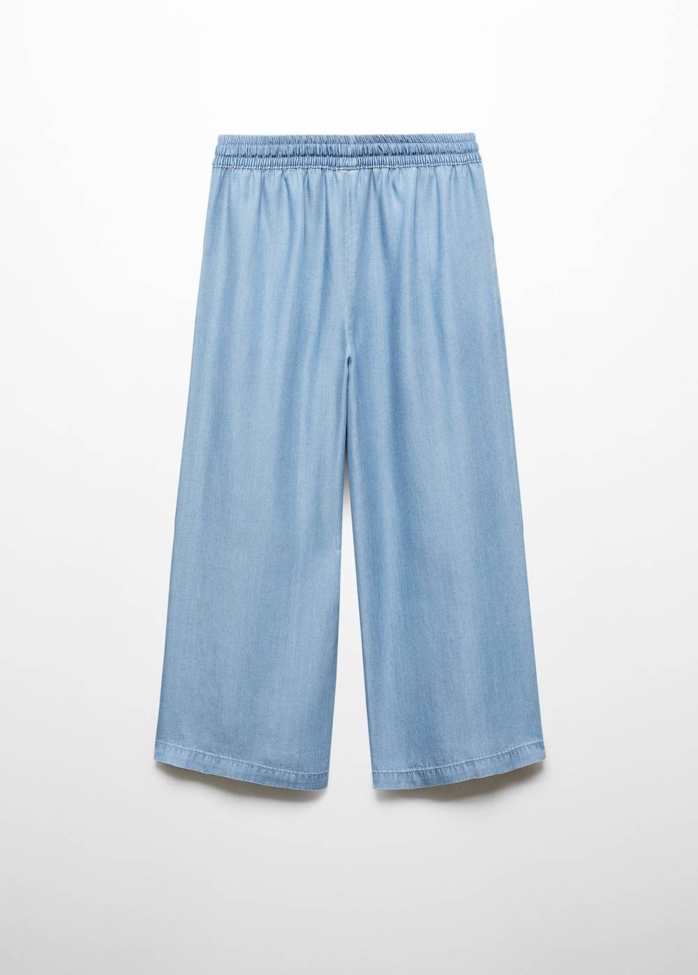 Mango Lyocell-Hose mit Stretchbund Super Sparpreis