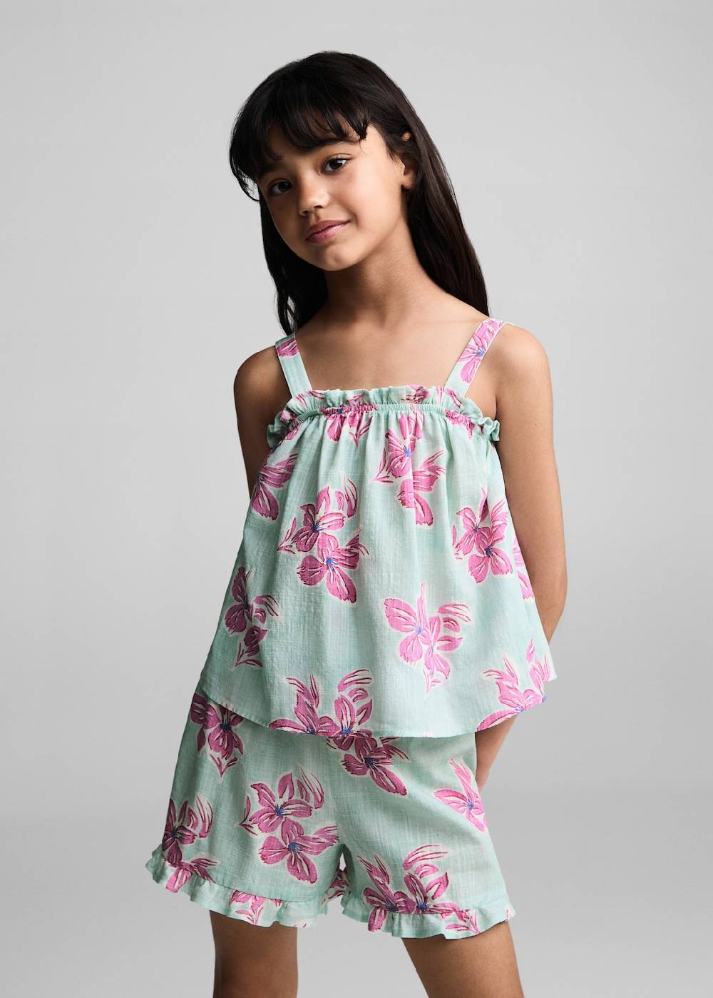 Mango Top mit Blumenmuster Wochenangebot