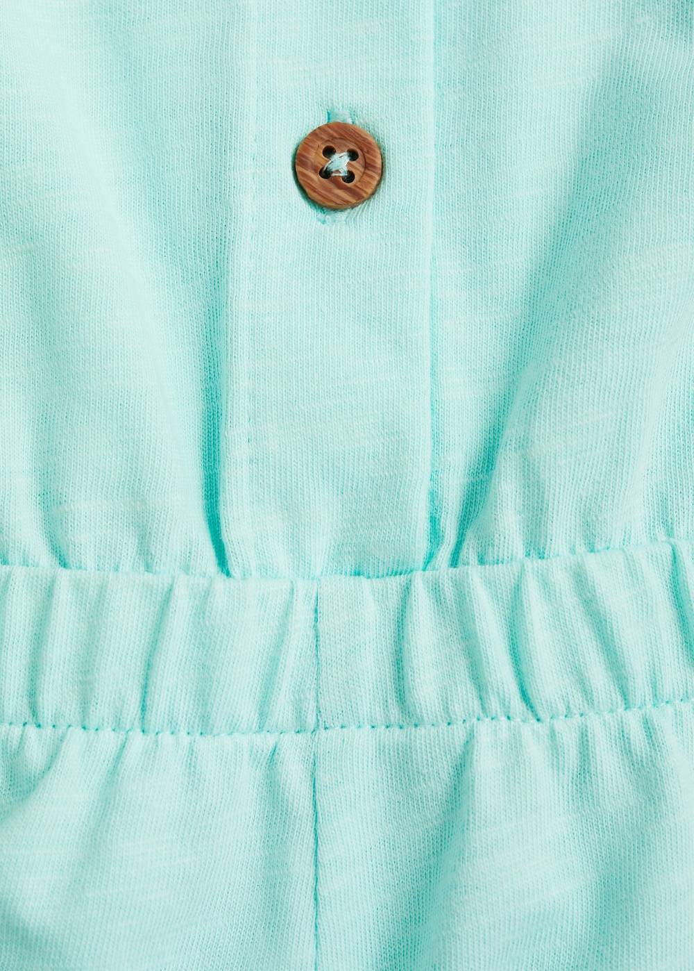 Mango Kurzer Baumwoll-Jumpsuit Letzte 3 Tage