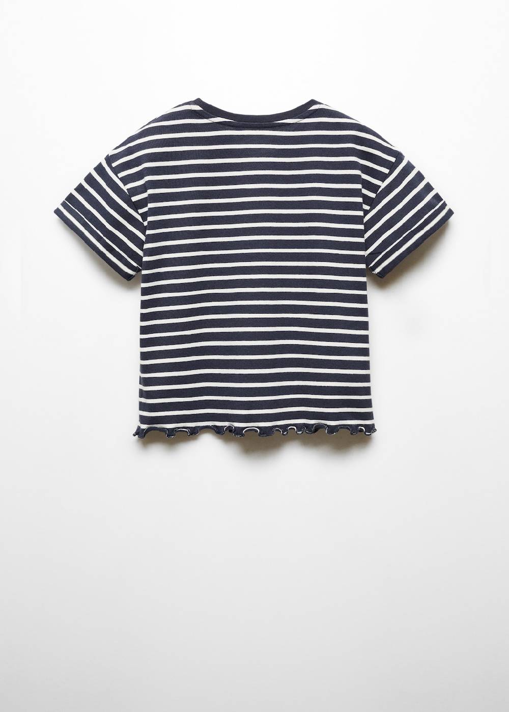 Mango Gestreiftes Baumwoll-Shirt Bis zu 60% Rabatt
