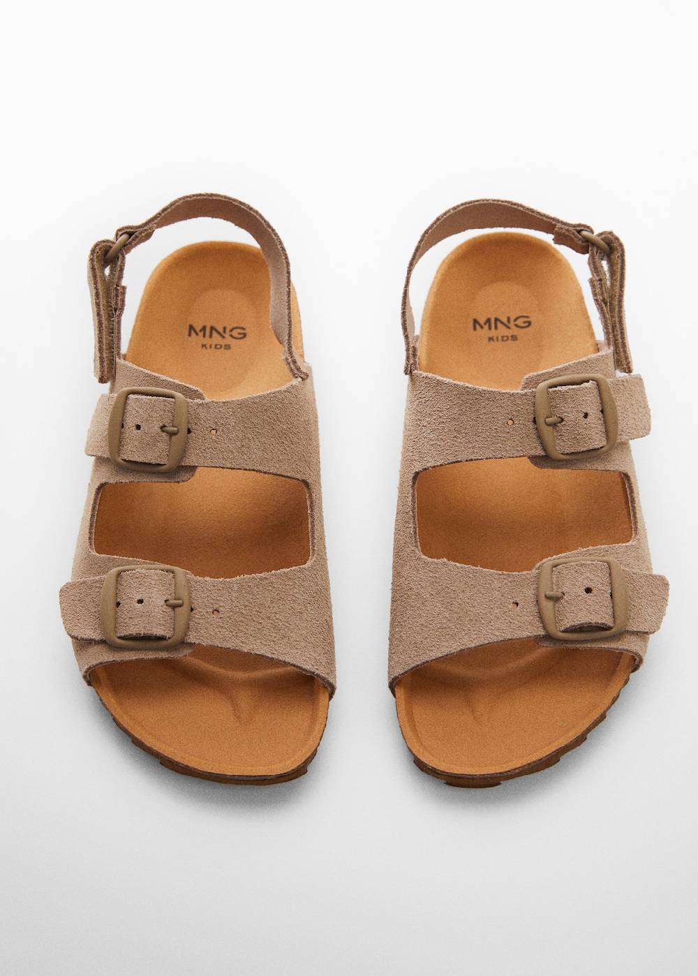 Mango Ledersandalen mit Schnallen Bis zu 65% Rabatt