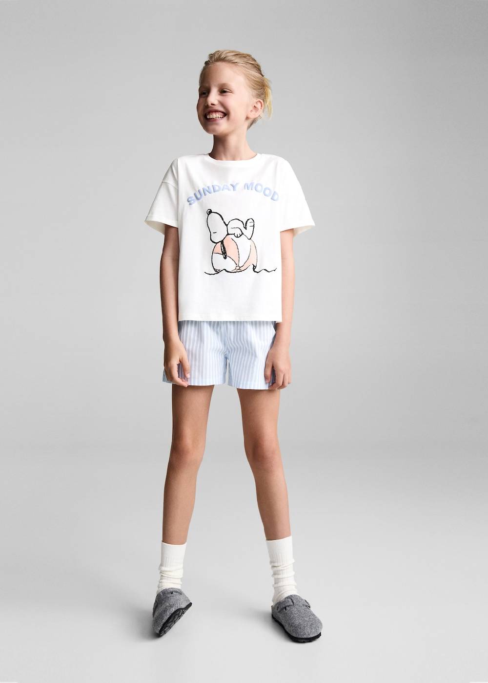 Mango Kurzer Snoopy Pyjama Discount Store für neue Produkte