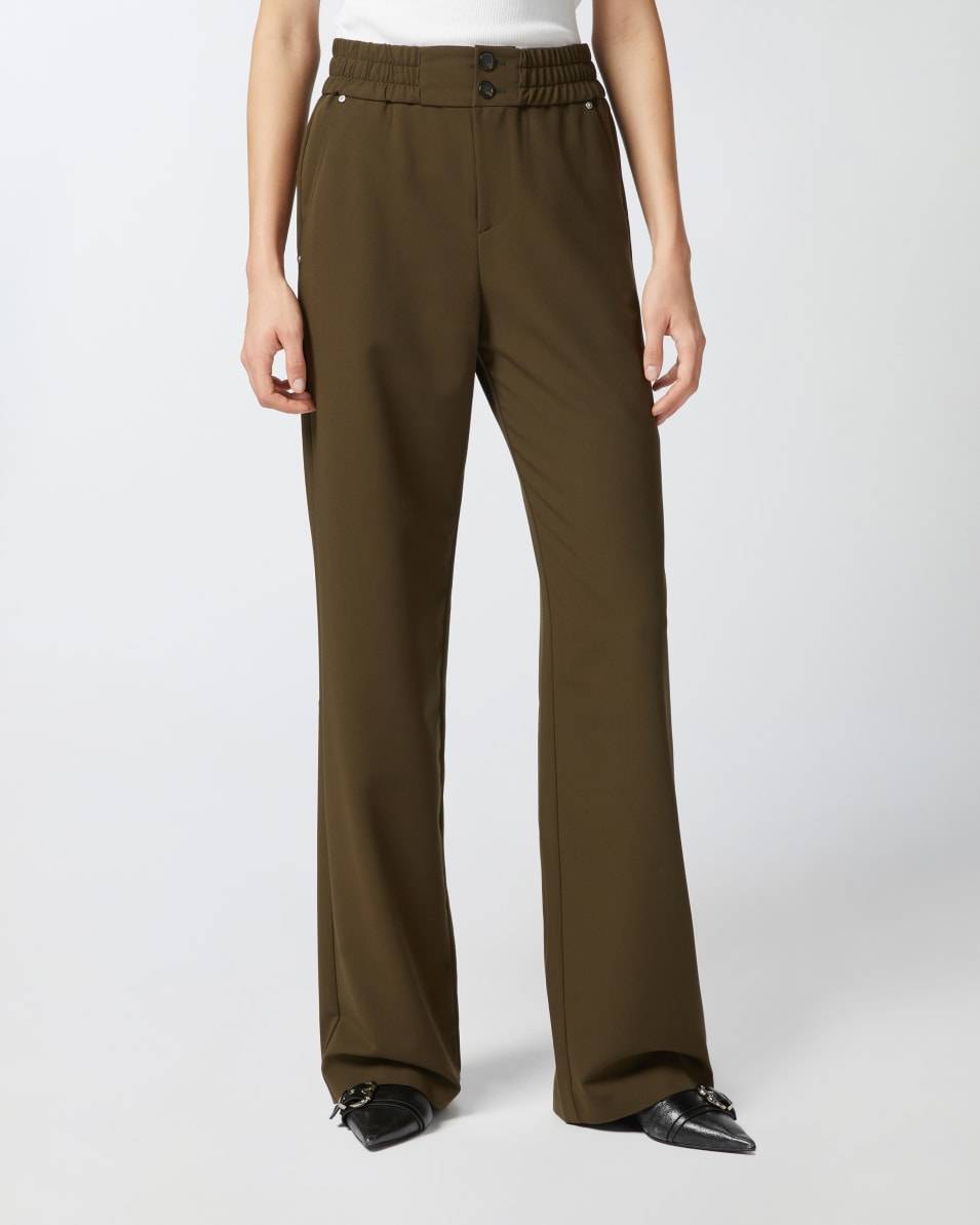Pinko Hose aus Crêpe mit gekräuseltem Bund Top Angebot