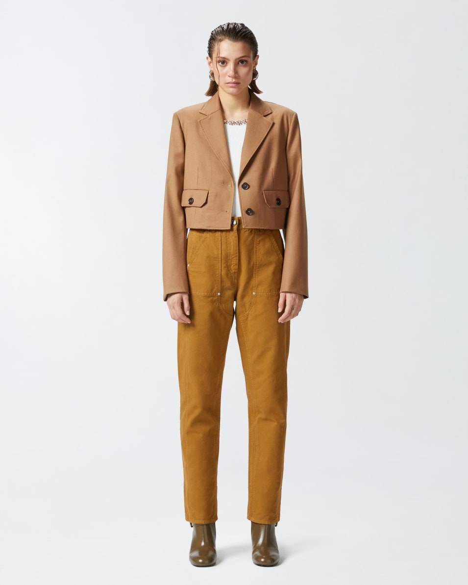 Pinko Workwear-Hose aus Canvas Riesige Ersparnisse