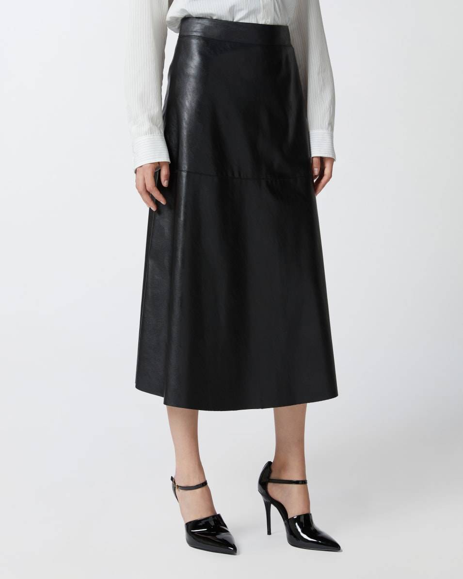 Pinko Midirock in Lederoptik Tiefpreis