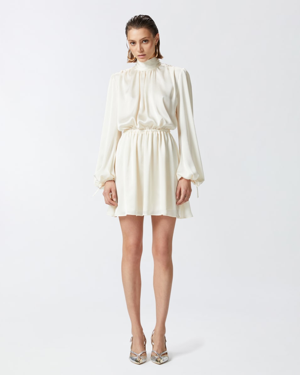 Pinko Rückenfreies Minikleid in strukturierter Optik Black Friday Preise