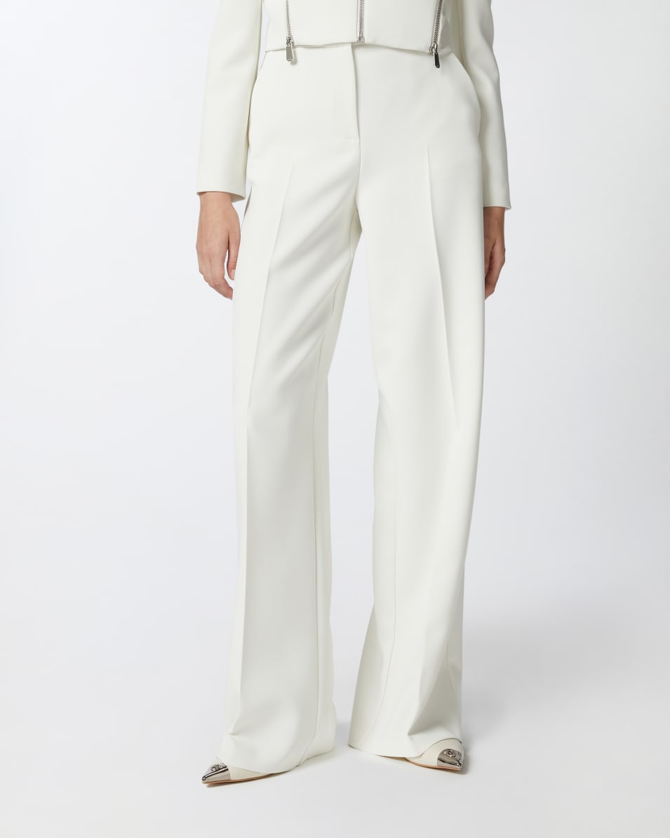 Pinko Elegante Palazzo-Hose aus Crêpe Lagerräumung