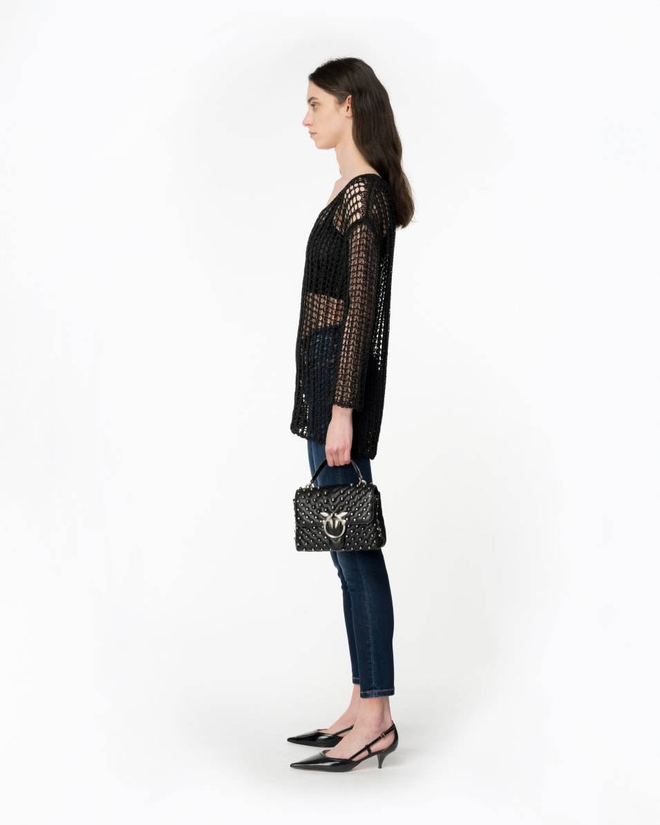 Pinko Skinny Jeans Stretch-Denim mit Stickerei auf der Rückseite Saisonale Angebote