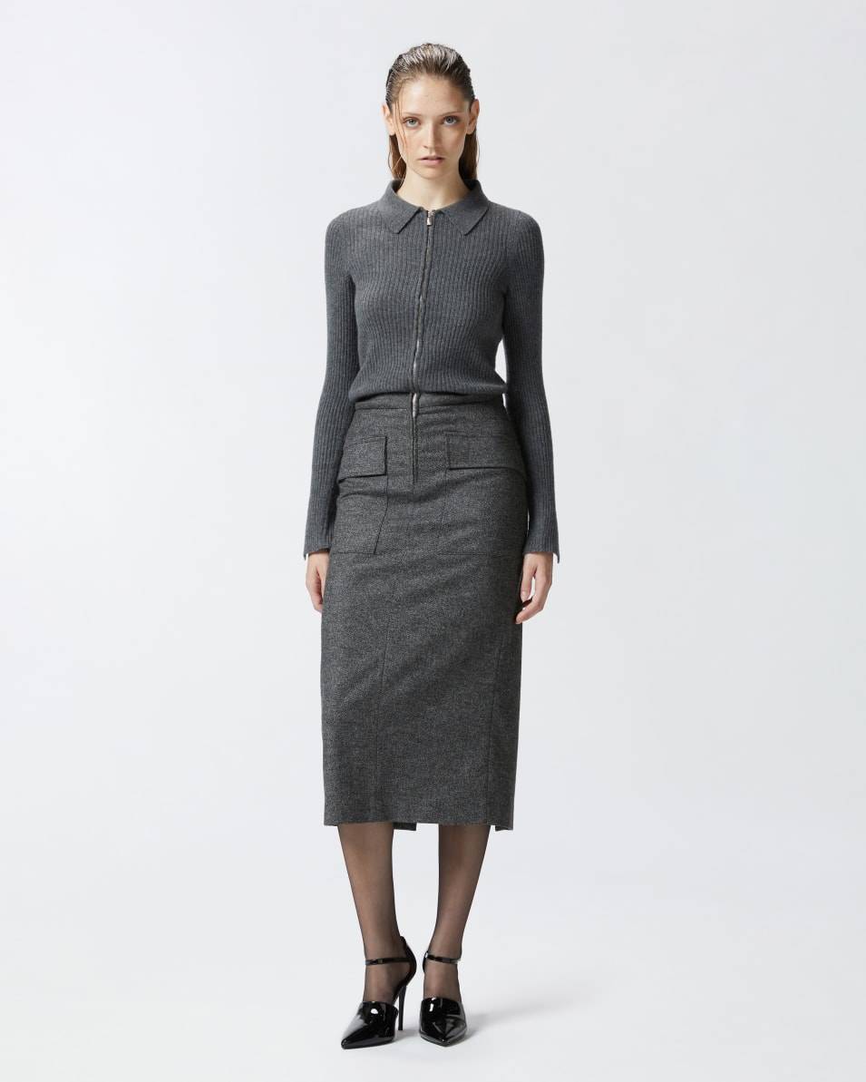 Pinko Strickkleid in zweiteiliger Optik Exklusive Angebote