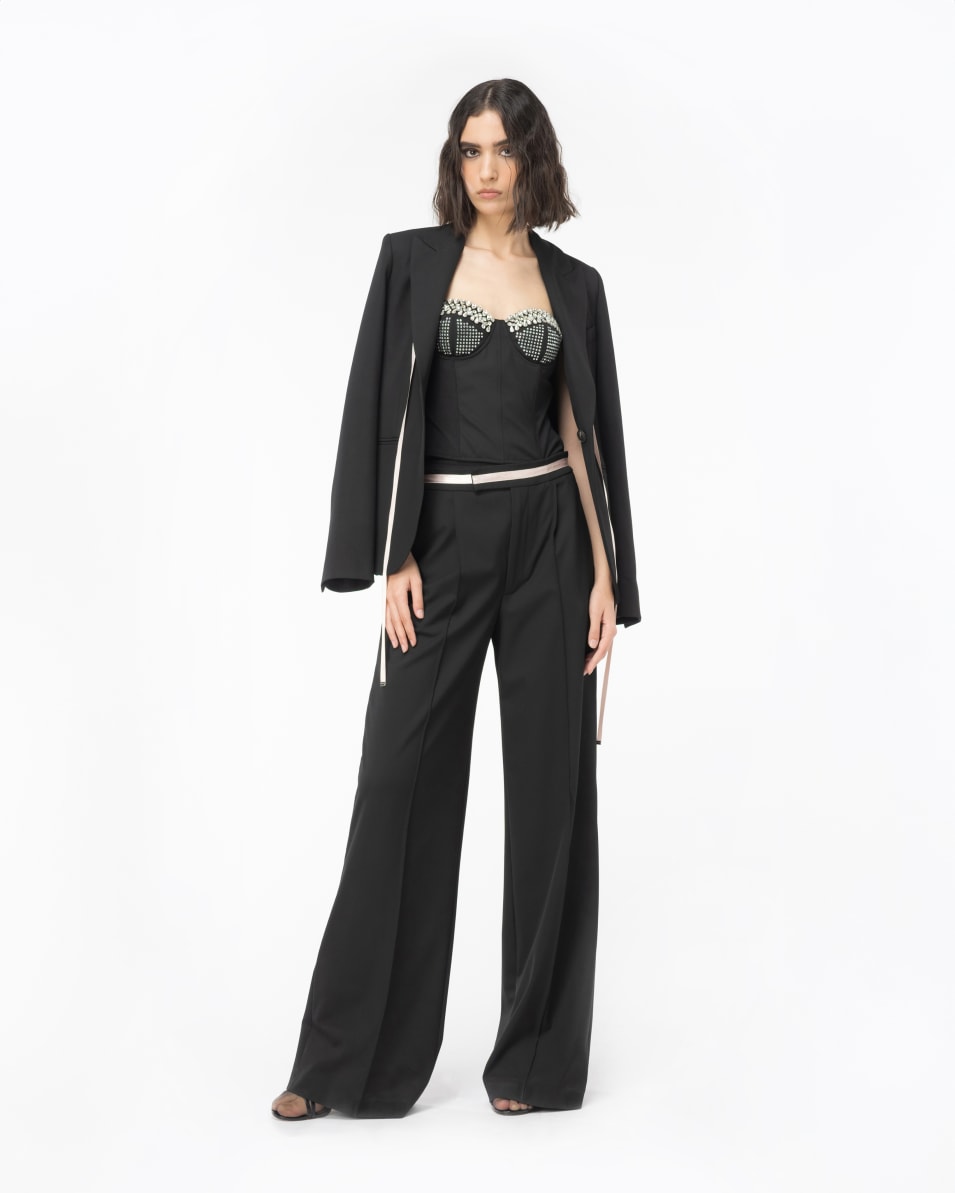 Pinko Bustier-Top mit Strass Reimagine PINKO by Patrick McDowell Zeitbegrenzte Promotion