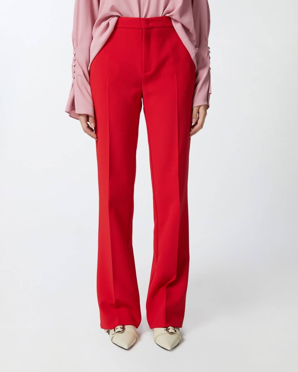 Pinko Leicht ausgestellte Hose mit hohem Bund Online Shopping