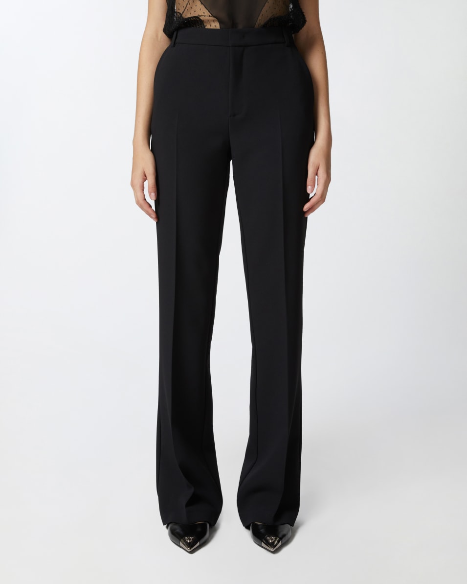 Pinko Leicht ausgestellte Hose mit hohem Bund Top Angebot