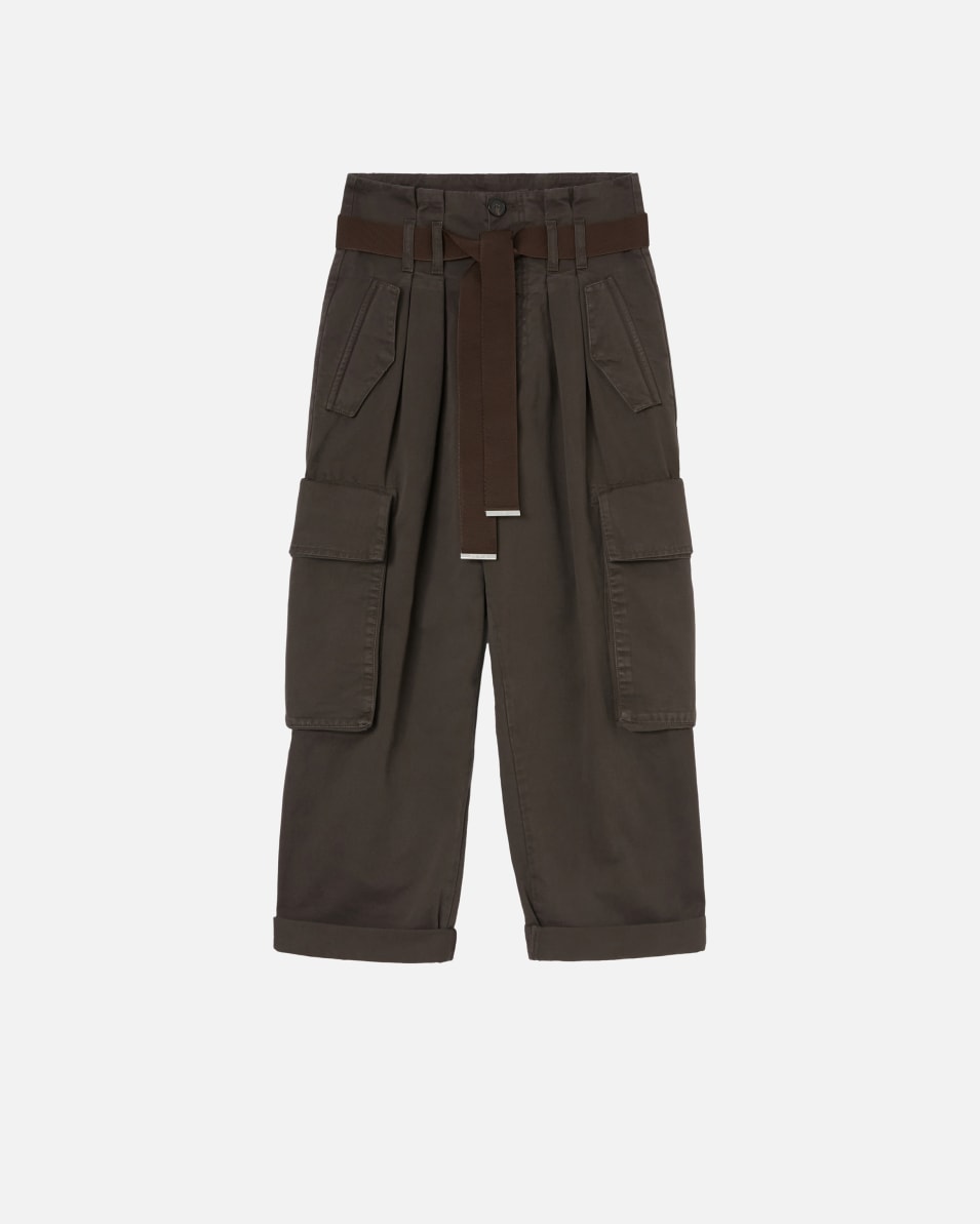 Pinko Oversize-Cargohose mit Gürtel 2025