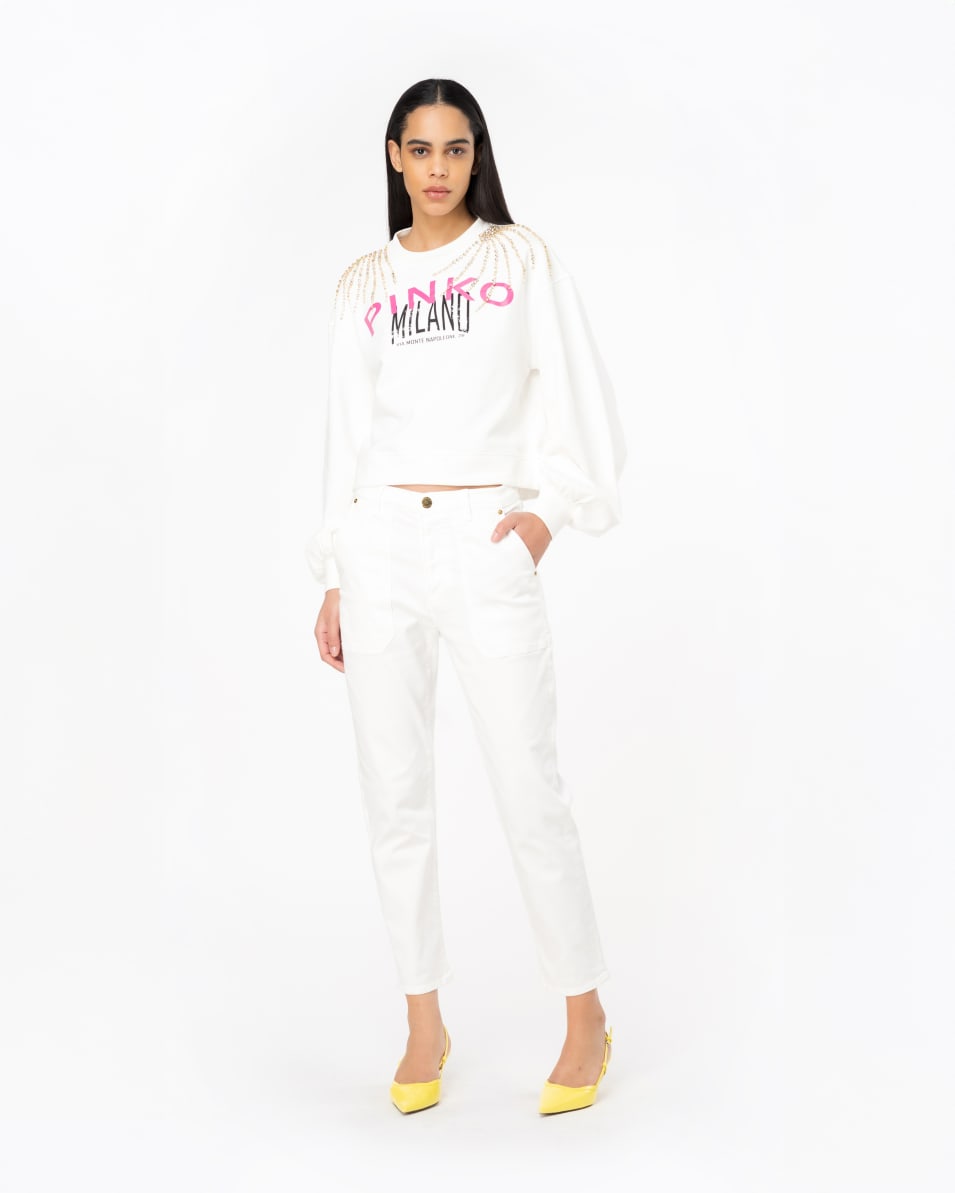 Pinko Sweatshirt PINKO Cities Preisnachlass
