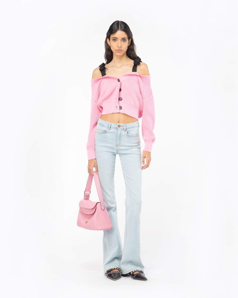 Pinko Schlagjeans Denim Baby Blue Osterangebot
