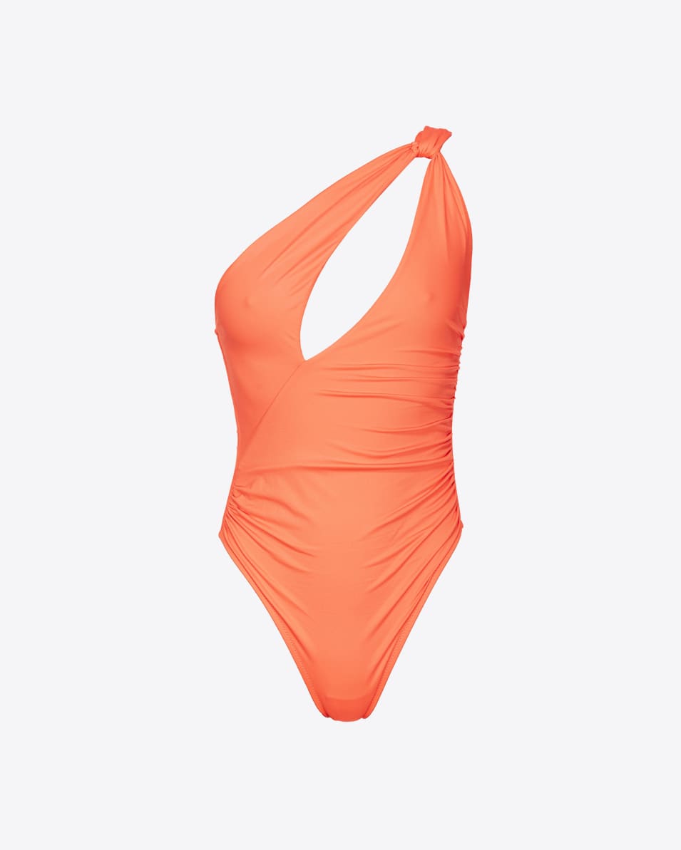 Pinko Badeanzug One Shoulder Neueste Stile