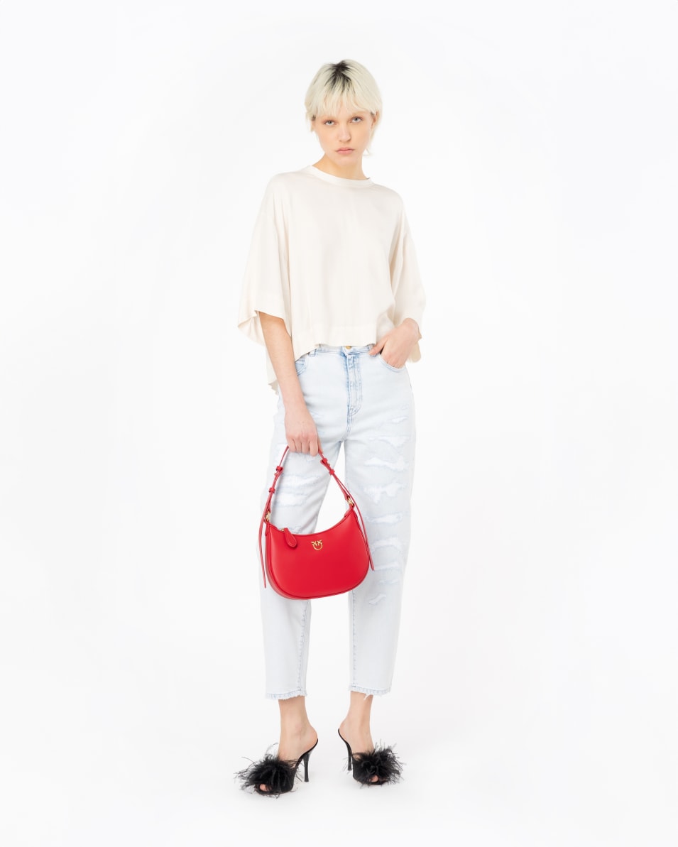 Pinko Jeans Straight Denim mit Rissen Limitierter Zeitrabatt
