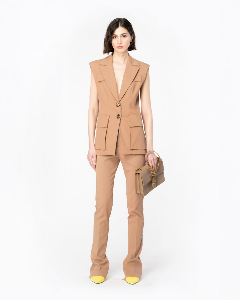 Pinko Westenblazer Trikotine Stretch Weihnachtsangebot