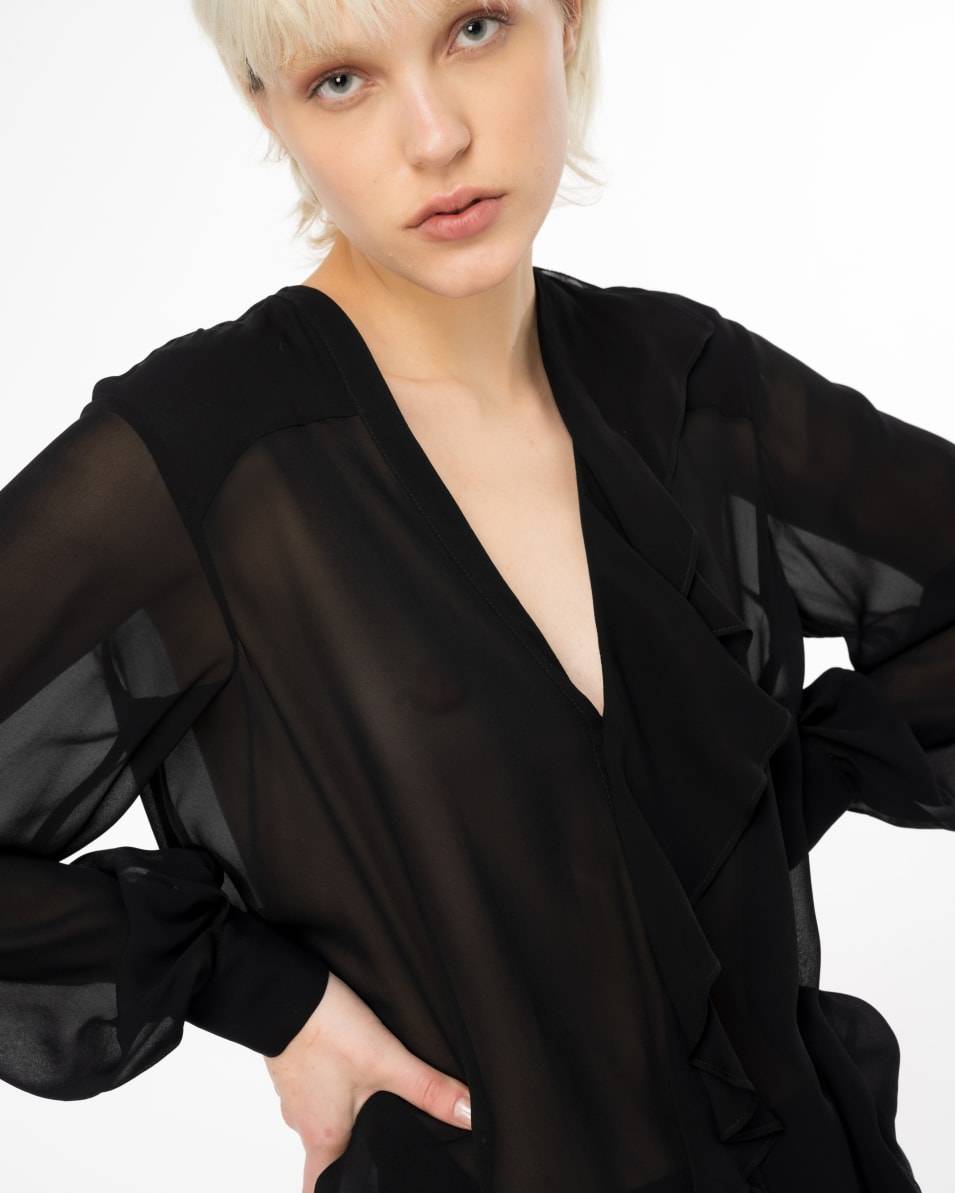 Pinko Bluse mit Volant Zeitlich begrenztes Angebot