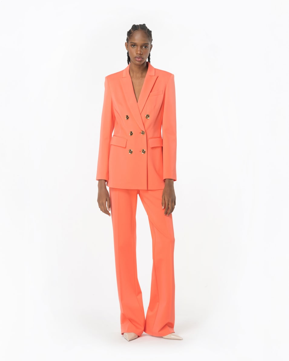Pinko Zweireihiger Blazer mit Metallknöpfen Exklusive Angebote